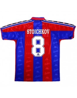 Barcelona Stoichkov #8 Retro Jersey Home 1996/97