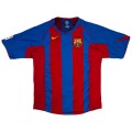 Messi #30 Retro Barcelona Home Jersey 2004/05