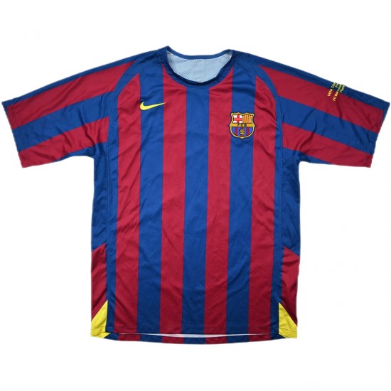 Retro Barcelona UCL Final Home Jersey 2005/06