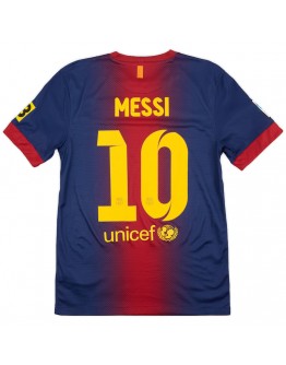 Messi #10 Barcelona Retro Jersey Home 2012/13