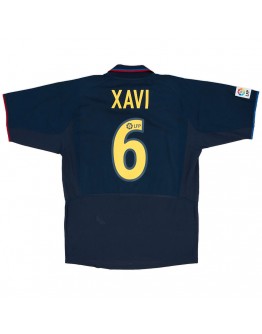 XAVI #6 Retro Barcelona Third Jersey 2002/03