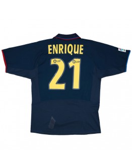 ENRIQUE #21 Retro Barcelona Third Jersey 2002/03