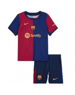 Kids Barcelona Home Jersey Kit 2024/25