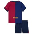 Kids LAMINE YAMAL #19 Barcelona Home Spotify Logo Without Text Jersey Kit 2024/25