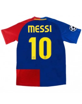 Messi #10 Barcelona UCL Final Retro Home Jersey 2008/09