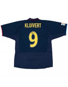 KLUIVERT #9 Retro Barcelona Third Jersey 2002/03