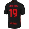 LAMINE YAMAL #19 Barcelona Away Spotify Logo Without Text Jersey Player Version 2024/25- UCL Font