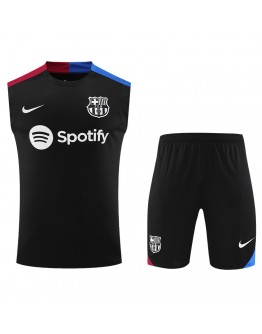 Barcelona Pre-Match Vest Kit(Jersey+Shorts) 2024/25