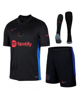 Barcelona Away Full Kit(Jersey+Shorts+Socks) 2024/25