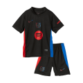 Kids Barcelona Away Spotify Logo Without Text Kit Jersey+Shorts 2024/25