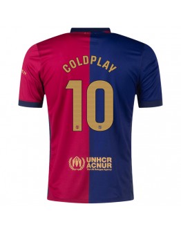 COLDPLAY #10 Barcelona Home Coldplay Jersey 2024/25 - [Super Replica]