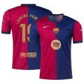 [Super Replica] LAMINE YAMAL #19 Barcelona Home Spotify Logo Without Text Jersey 2024/25