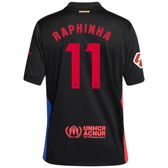 RAPHINHA #11 Barcelona Away Jersey 2024/25