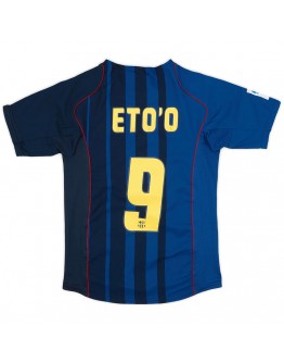 ETO'O #9 Retro Barcelona Away Jersey 2004/05