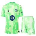 [Super Replica] Barcelona Third Spotify Logo Without Text Full Kit 2024/25