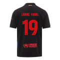 LAMINE YAMAL #19 Barcelona Away Spotify Logo Without Text Jersey 2024/25 - UCL Font