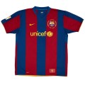 Ronaldinho #10 Barcelona Retro Home Jersey 50-Years Anniversary 2007/08