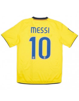 Messi #10 Barcelona Retro Jersey Away 2008/09