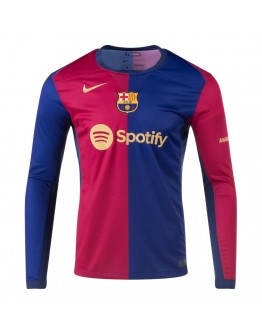 Barcelona Home Long Sleeve Jersey 2024/25