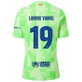 LAMINE YAMAL #19 Barcelona Third Spotify Logo Without Text Match Jersey 2024/25 - UCL Font