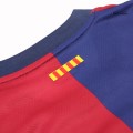 Kids LAMINE YAMAL #19 Barcelona Home Spotify Logo Without Text Jersey Kit 2024/25