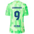 LEWANDOWSKI #9 Barcelona Third Spotify Logo Without Text Jersey 2024/25 - UCL Font