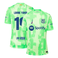 LAMINE YAMAL #19 Barcelona Third Jersey 2024/25 - UCL Font