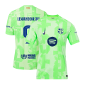 LEWANDOWSKI #9 Barcelona Third Spotify Logo Without Text Match Jersey 2024/25 - UCL Font