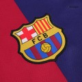 [Super Replica] F.DE JONG #21 Barcelona Home Spotify Logo Without Text Jersey 2024/25