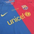 Barcelona UCL Final Retro Home Long Sleeve Jersey 2008/09