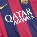 Neymar JR #11 Barcelona Home Long Sleeve Retro Jersey 2014/15