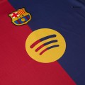 [Super Replica] Barcelona Home Spotify Logo Without Text Jersey 2024/25