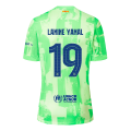 LAMINE YAMAL #19 Barcelona Spotify Logo Without Text Third Jersey 2024/25 - UCL Font