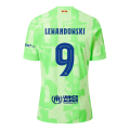 LEWANDOWSKI #9 Barcelona Third Spotify Logo Without Text Match Jersey 2024/25 - UCL Font