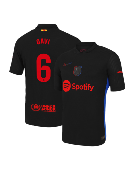 GAVI #6 Barcelona Away Match Jersey 2024/25