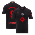 LEWANDOWSKI #9 Barcelona Away Spotify Logo Without Text Jersey 2024/25