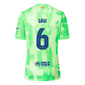 GAVI #6 Barcelona Third Jersey 2024/25 - UCL Font