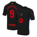 LEWANDOWSKI #9 Barcelona Away Spotify Logo Without Text Match Jersey 2024/25