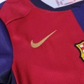 Kids Barcelona x Coldplay Home Jersey Kit 2024/25