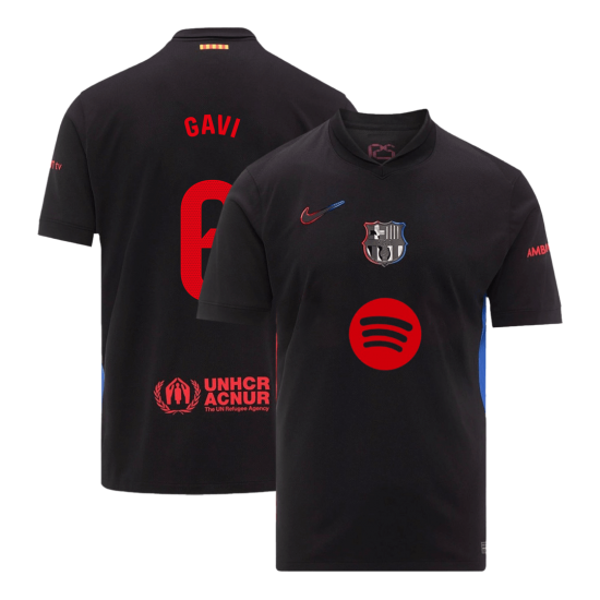 GAVI #6 Barcelona Away Spotify Logo Without Text Jersey 2024/25