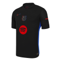 F.DE JONG #21 Barcelona Away Spotify Logo Without Text Match Jersey 2024/25