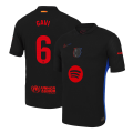 GAVI #6 Barcelona Away Spotify Logo Without Text Match Jersey 2024/25