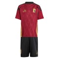 Kids Belgium Home Jersey Kit Euro 2024