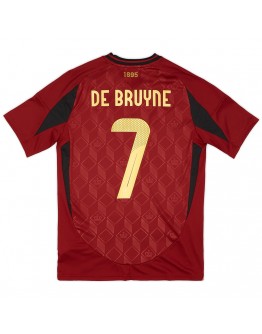 De Bruyne #7 Belgium Home Jersey EURO 2024