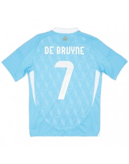 De Bruyne #7 Belgium Away Jersey EURO 2024