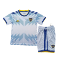 Kids Boca Juniors Third Away Kit Jersey+Shorts 2023/24