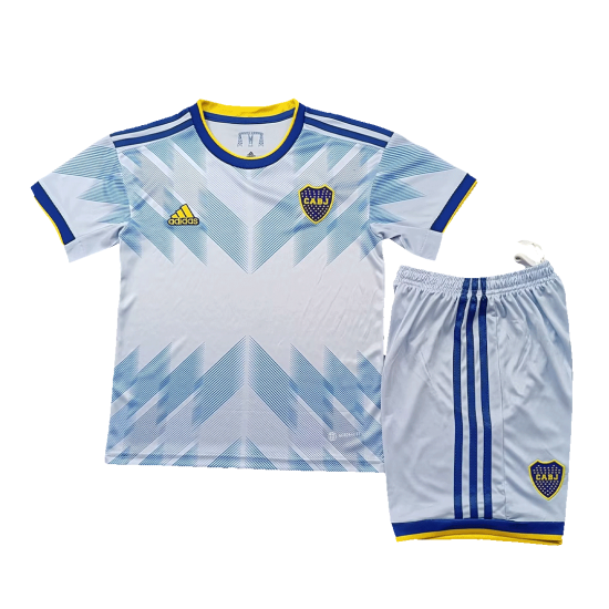 Kids Boca Juniors Third Away Kit Jersey+Shorts 2023/24