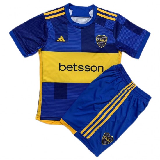 Kids Boca Juniors Home Kit Jersey+Shorts 2023/24