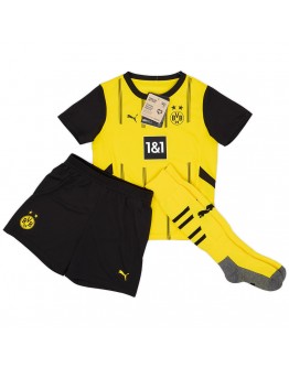 Kids Borussia Dortmund Home Full Kit 2024/25 - [Super Replica]