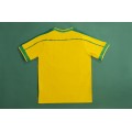 Brazil CAFU #2 Retro Jersey Home World Cup 1998